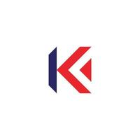 lettera K logo vettore modello, creativo K lettera iniziale logo design