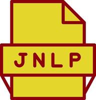 jnlp file formato icona vettore