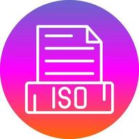 iso vettore icona design