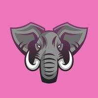 elefante esport logo, vettore design e esport logo, adatto per esportazione, sport e nulla relazionato con Questo design
