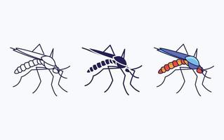 zanzara vettore illustrazione icona