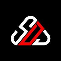 sdj lettera logo creativo design con vettore grafico, sdj semplice e moderno logo.