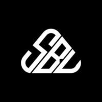 sbu lettera logo creativo design con vettore grafico, sbu semplice e moderno logo.