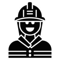 vigile del fuoco icona, adatto per un' largo gamma di digitale creativo progetti. contento creando. vettore