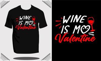 San Valentino donne t camicia design o San Valentino t camicia design modello e vettore