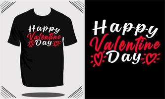 San Valentino donne t camicia design o San Valentino t camicia design modello e vettore