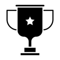 trofeo icona, adatto per un' largo gamma di digitale creativo progetti. contento creando. vettore
