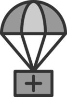 airdrop vettore icona design