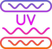ultravioletto vettore icona design