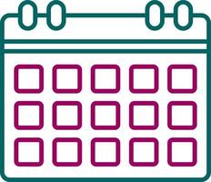 icona del calendario vettoriale