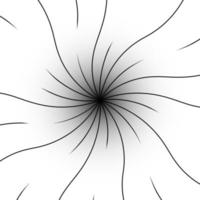 vorticoso modello sfondo. vortice starburst spirale volteggiare quadrato. elica rotazione raggi. convergente psychadelic scalabile strisce. vettore illustrazione