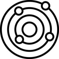 astrofisica vettore icona design