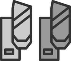 stinco guardie ✔ vettore icona design