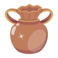di moda antico vaso vettore
