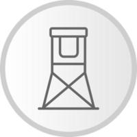 orologio Torre vettore icona