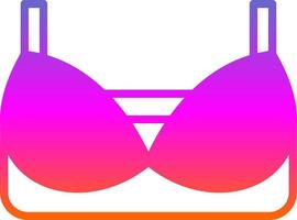 reggiseno vettore icona design