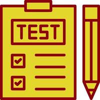 test vettore icona design