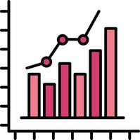 grafico vettore icona