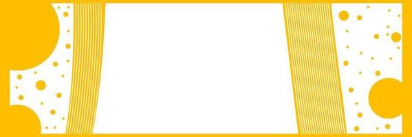 sfondo astratto giallo piatto design per bandiera o sito web vettore