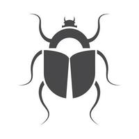 scarabeo insetto insetto vettore