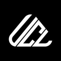 ucl lettera logo creativo design con vettore grafico, ucl semplice e moderno logo.