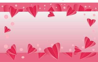 San Valentino giorno sfondo.felice San Valentino giorno sfondo design con romantico cuore forma elementi.per saluto carte, striscioni, manifesti eccetera vettore