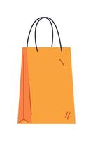 shopping bag di carta vettore