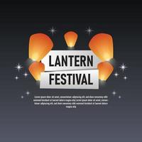 lanterna festiva background. vettore