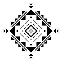 geometrico etnico modello arte. americano, messicano stile. sfondo azteco tribale ornamento. design per tessuto, vestiario, tessile, logo, simbolo. vettore
