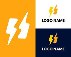 icona flash fulmine lettera s logo elettrico. elementi del modello di progettazione logo vettoriale piatto