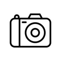 telecamera vettore icona elettronica linea eps 10 file