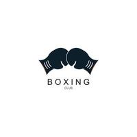 boxe e marziale arti logo vettore