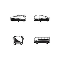 autobus, viaggio autobus logo vettore