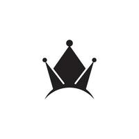 modello logo corona crown vettore