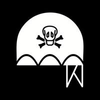 pirata bandana vettore icona