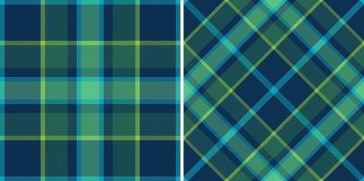 tartan dai un'occhiata sfondo. tessuto senza soluzione di continuità modello. tessile plaid struttura vettore. vettore