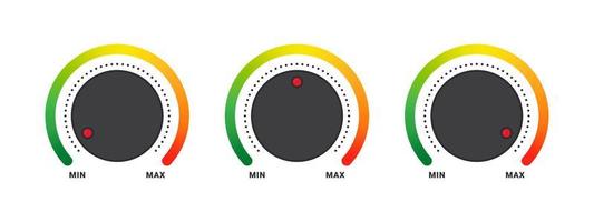 registrazione comporre. controllo pomello o il giro comporre regolatore. vettore illustrazione