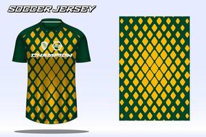 calcio maglia sport maglietta design modello per calcio club vettore