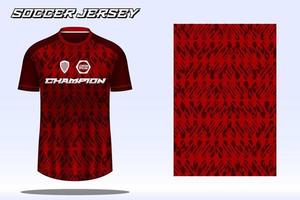 calcio maglia sport maglietta design modello per calcio club vettore