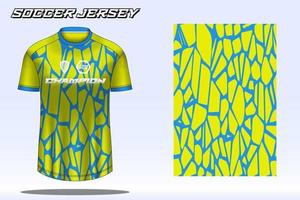 calcio maglia sport maglietta design modello per calcio club vettore