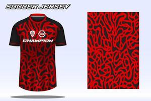 calcio maglia sport maglietta design modello per calcio club vettore