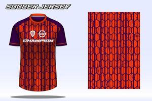 calcio maglia sport maglietta design modello per calcio club vettore