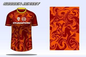 calcio maglia sport maglietta design modello per calcio club vettore