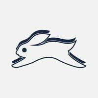 disegno dell'illustrazione dell'icona di vettore del coniglio