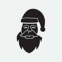 Santa Claus vettore illustrazioni design icona logo