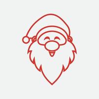 Santa Claus vettore illustrazioni design icona logo