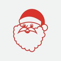 Santa Claus vettore illustrazioni design icona logo