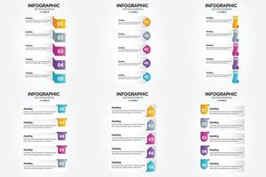 vettore illustrazione infografica piatto design impostato per pubblicità opuscolo aviatore e rivista