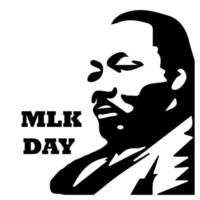 contento mlk giorno. patriottico vettore illustrazione.