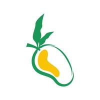 Mango icona logo design vettore